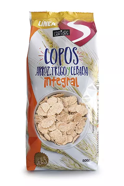 Copos Arroz y Trigo Integral Naturales