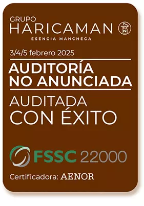 Certificados de Calidad Grupo Haricaman