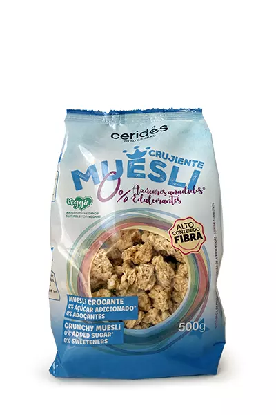 Muesli Crujiente 0% Azúcares añadidos