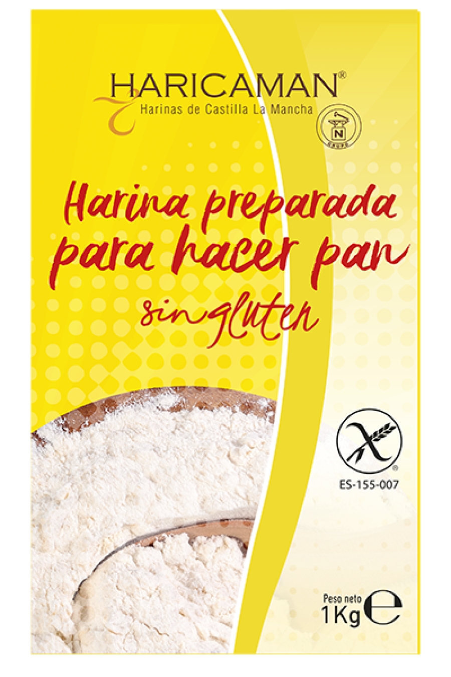 Harina Preparada para hacer Pan